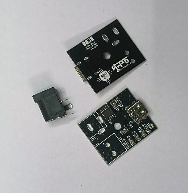 15V USB QC PD AFC decoy trigger board from punoscho having DC Barrel connector