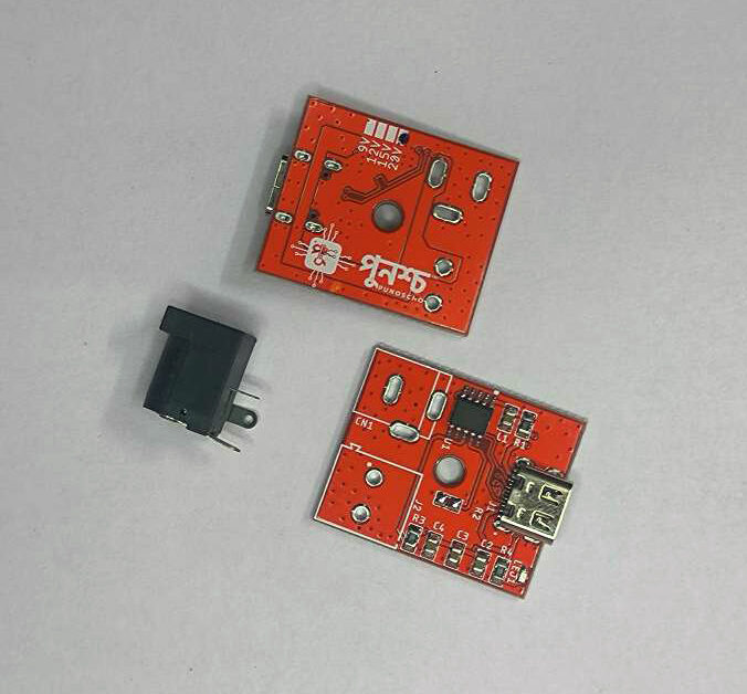 20V USB QC PD AFC decoy trigger board from punoscho having DC Barrel connector